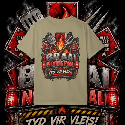 Men's "braai crew" t-shirt.