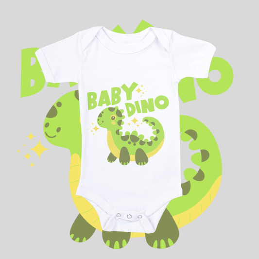 "Baby dino" baby grow.