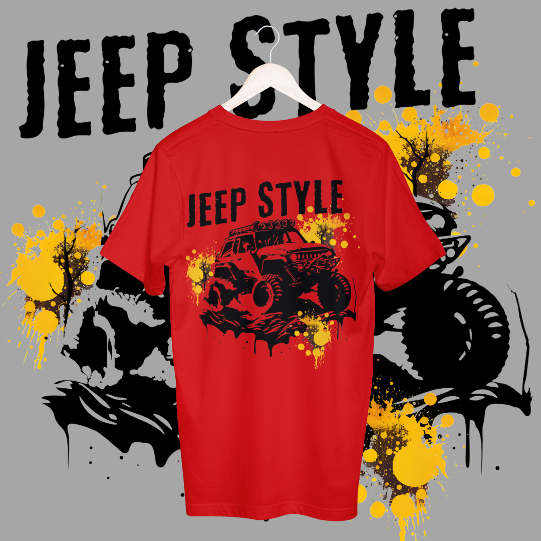 Men's jeep style T-shirt