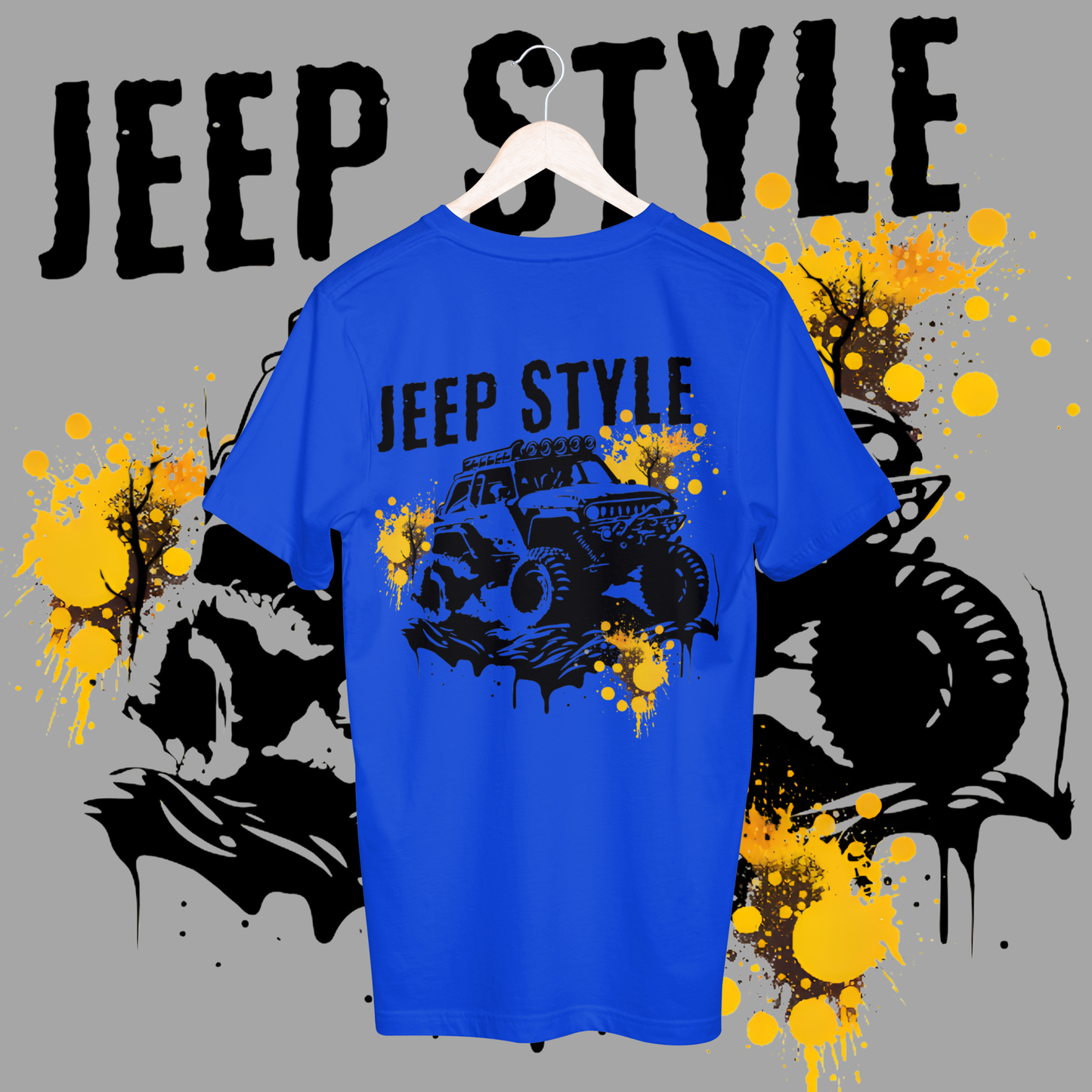 Men's jeep style T-shirt