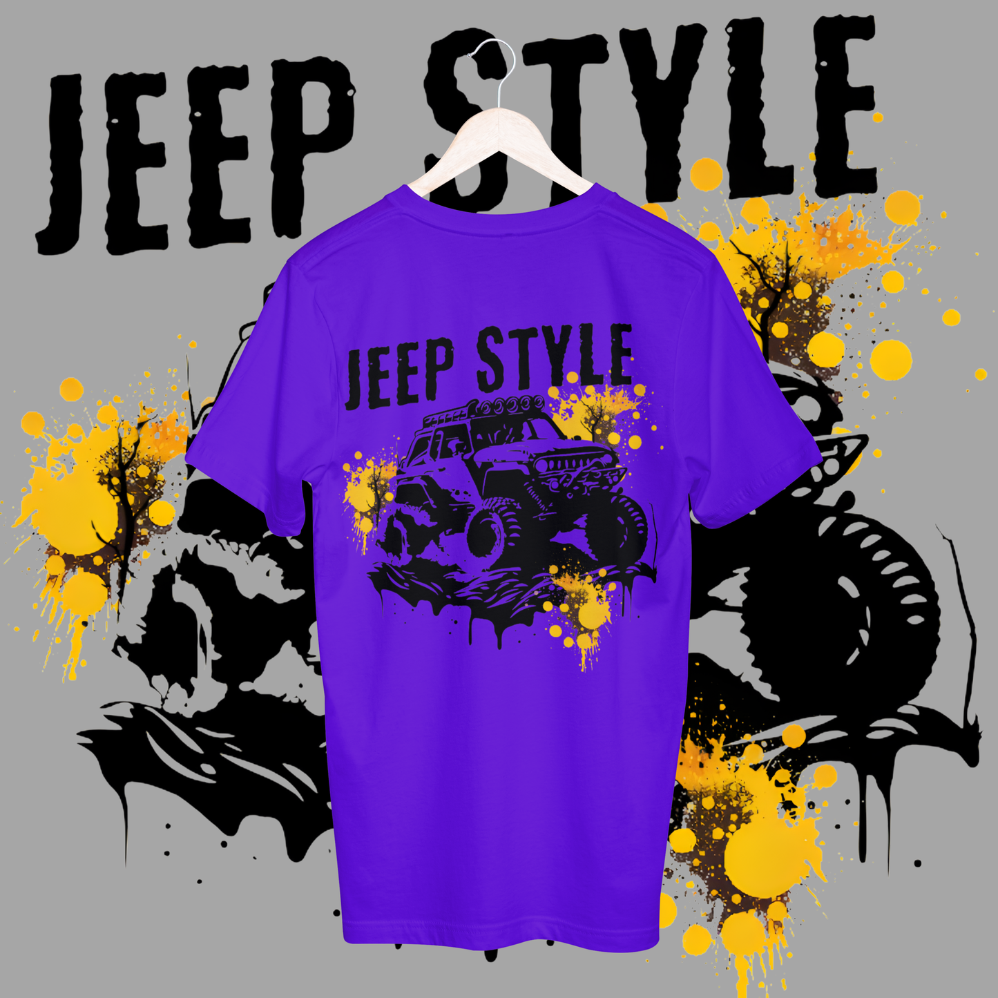 Men's jeep style T-shirt