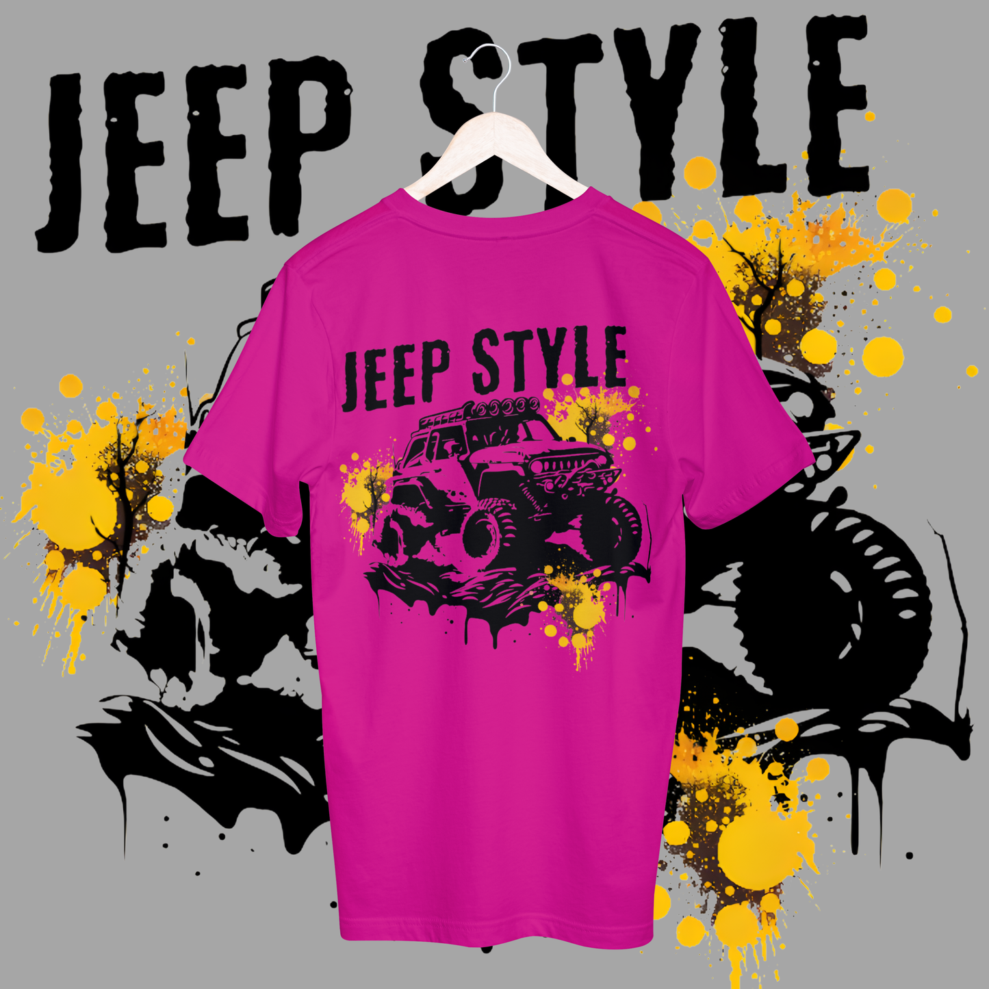 Men's jeep style T-shirt
