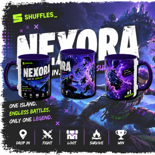 "Gaming" two tone mug.