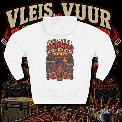 Men's "braai lewe" hoodie.