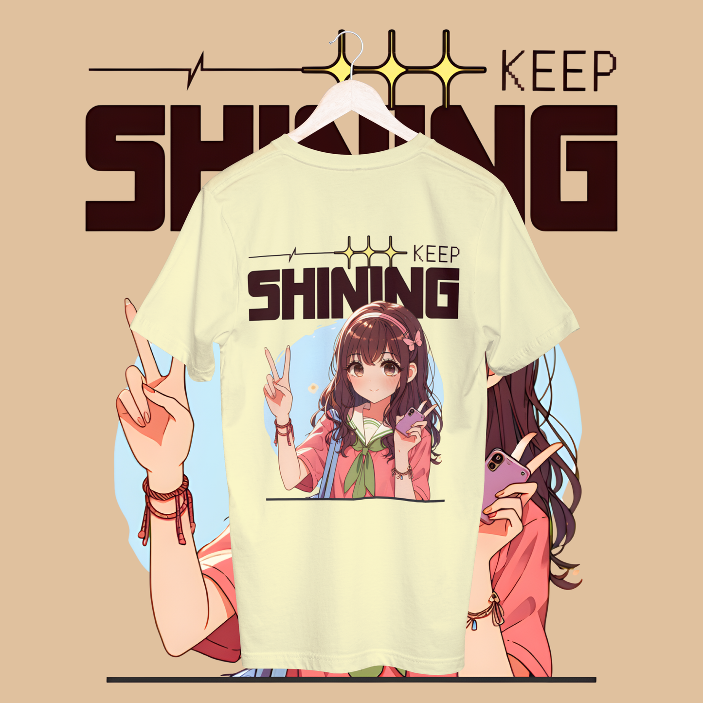Women's keep shining T-shirt