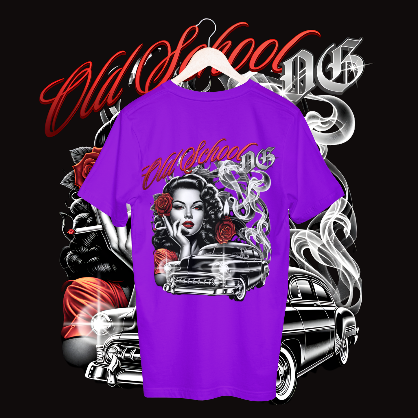 Men's old school T-shirt