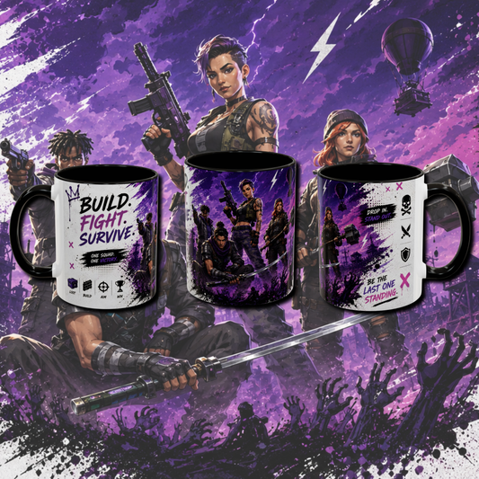 "Gaming" two tone mug.
