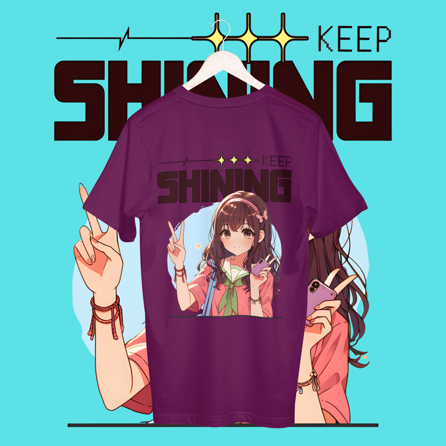 Women's keep shining T-shirt