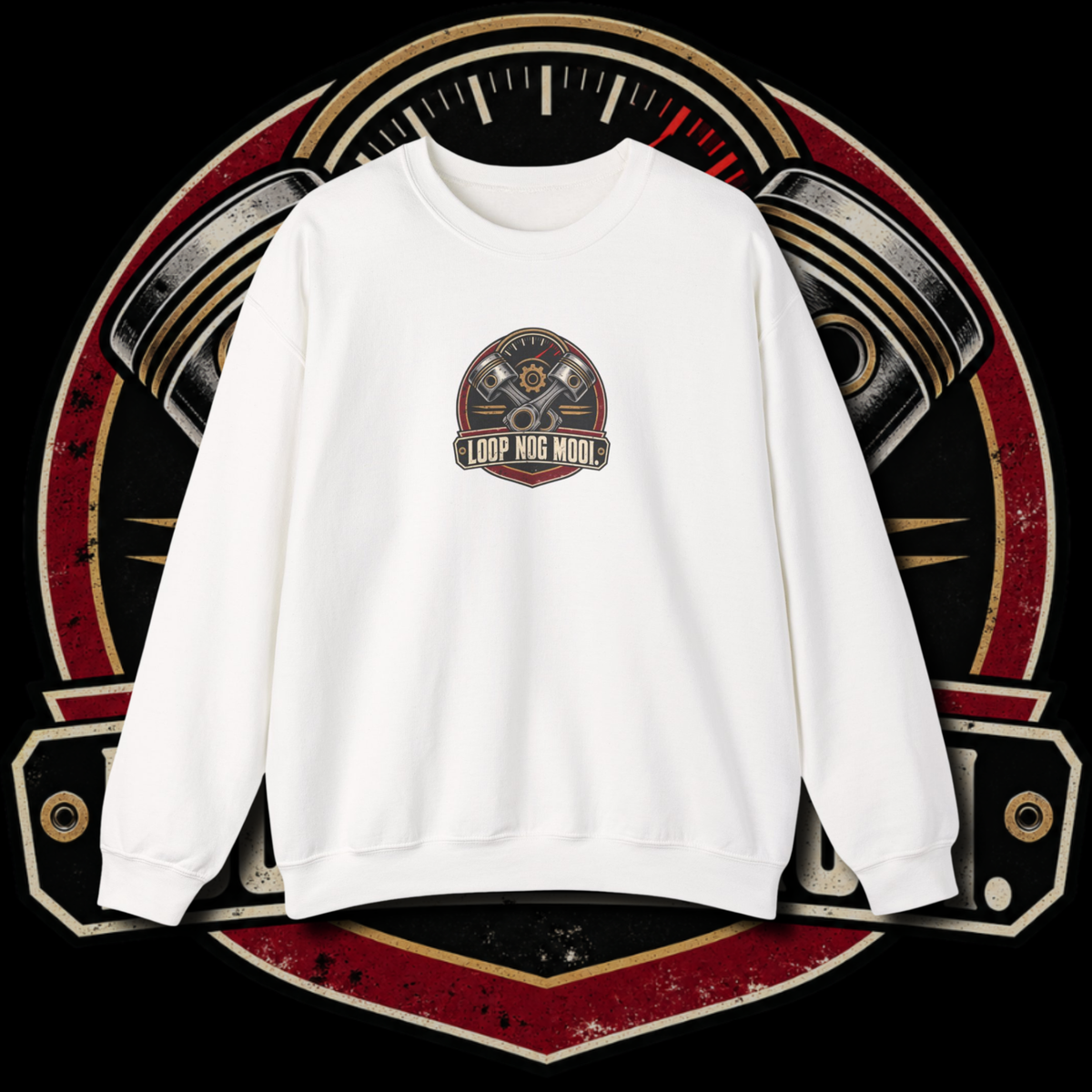 Men's "loop nog mooi" sweater.