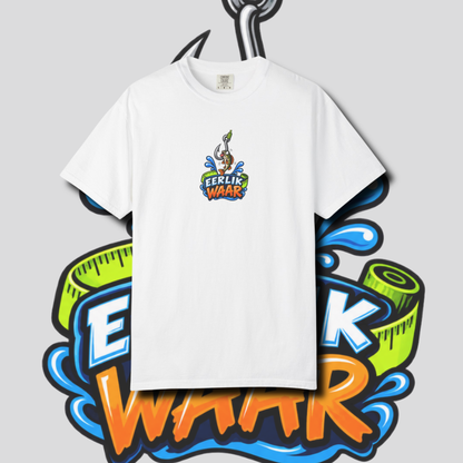 Men's "eerlik waar" t-shirt.