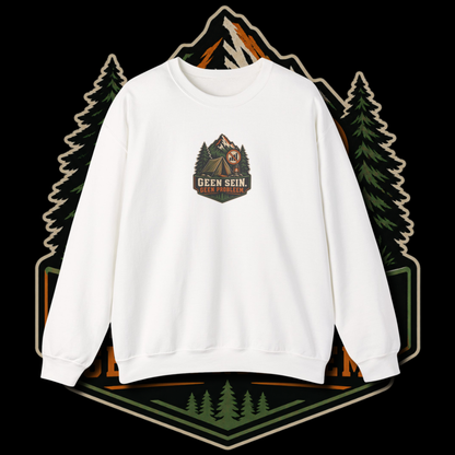 Men's "geen sein" sweater.