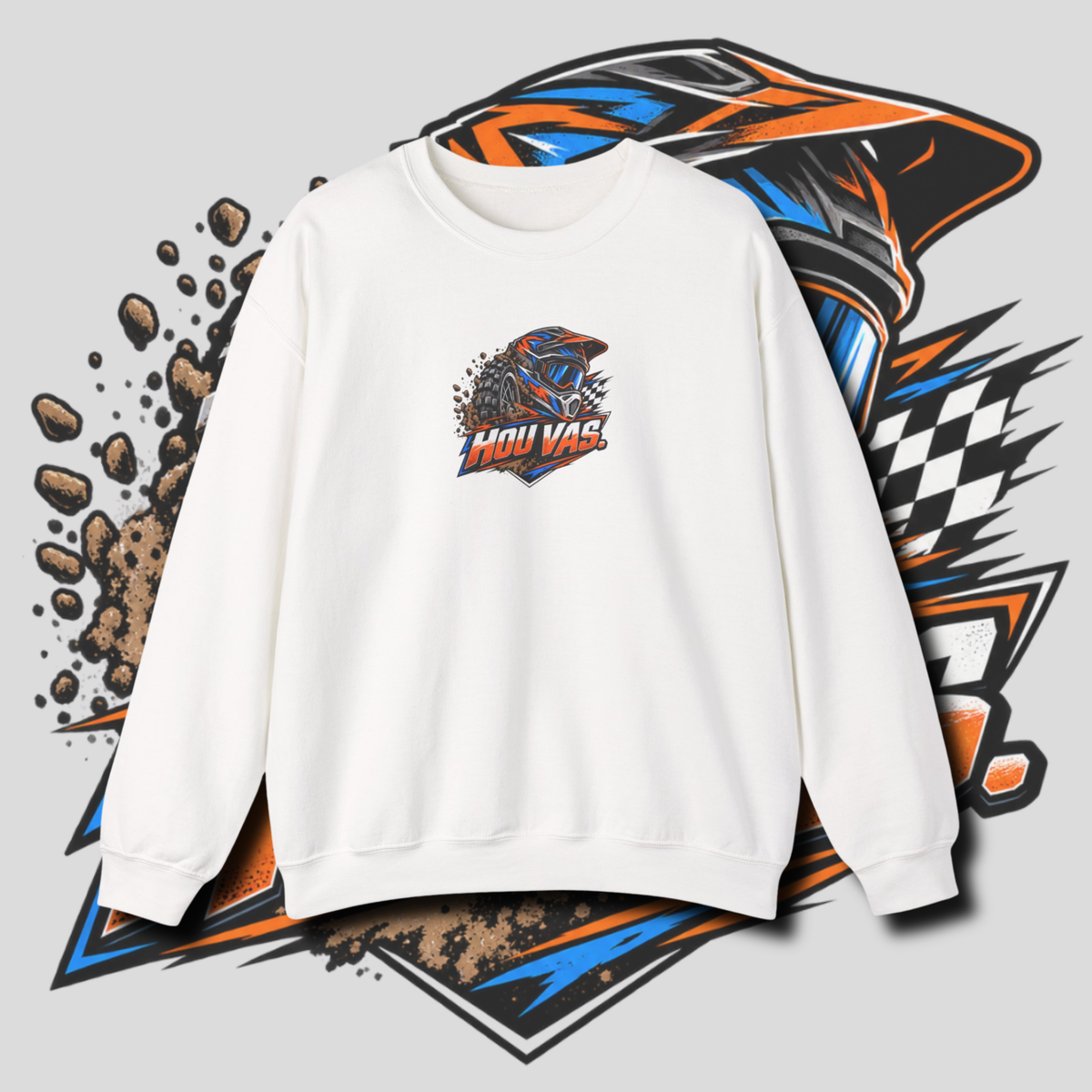 Men's "hou vas" sweater.