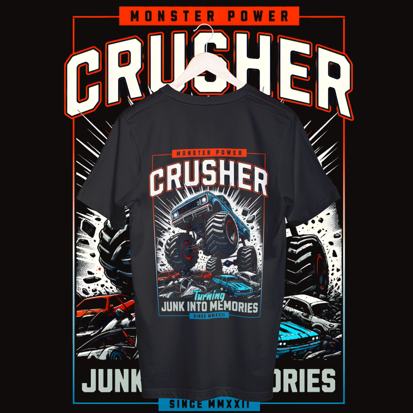 Men's crusher T-shirt
