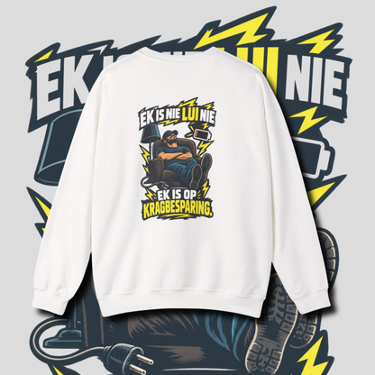 Men's "kragbesparing" sweater.