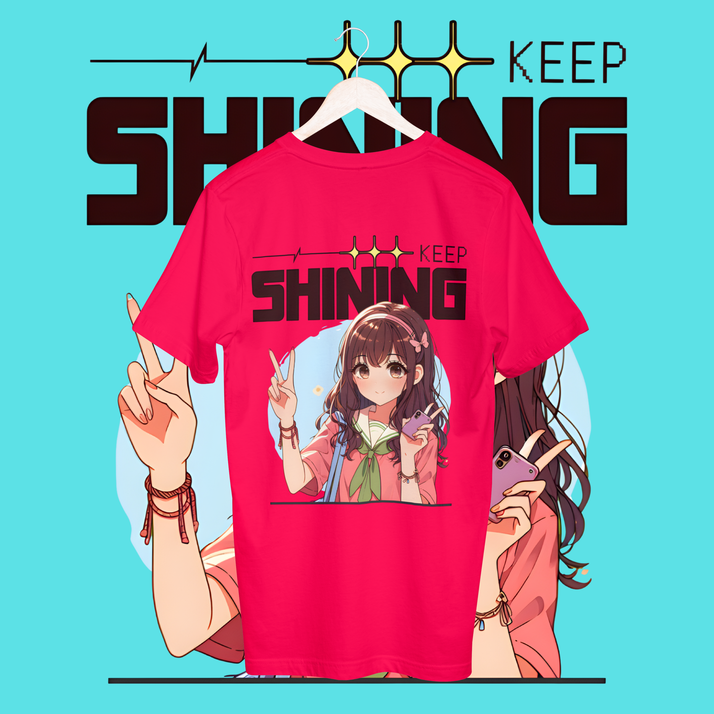 Women's keep shining T-shirt