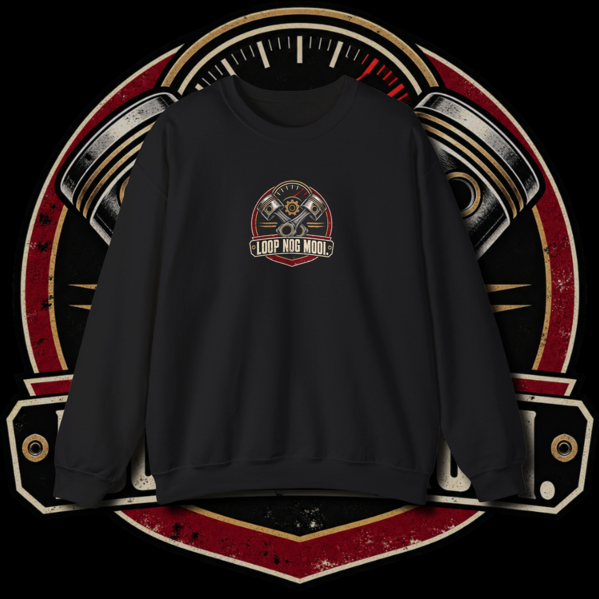 Men's "loop nog mooi" sweater.