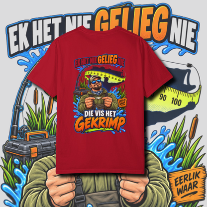 Men's "eerlik waar" t-shirt.