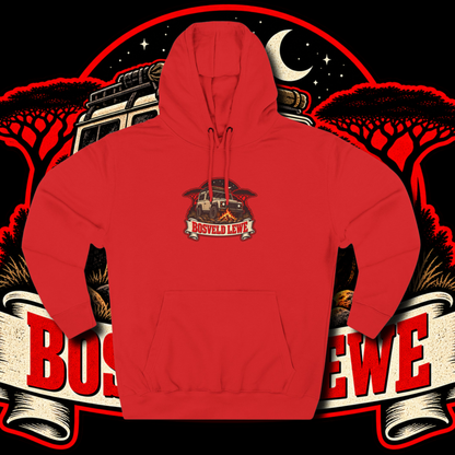 Men's "bosveld lewe" hoodie.
