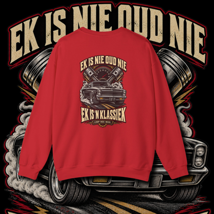 Men's "loop nog mooi" sweater.