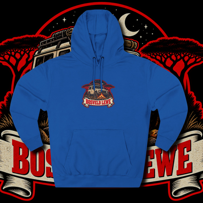Men's "bosveld lewe" hoodie.
