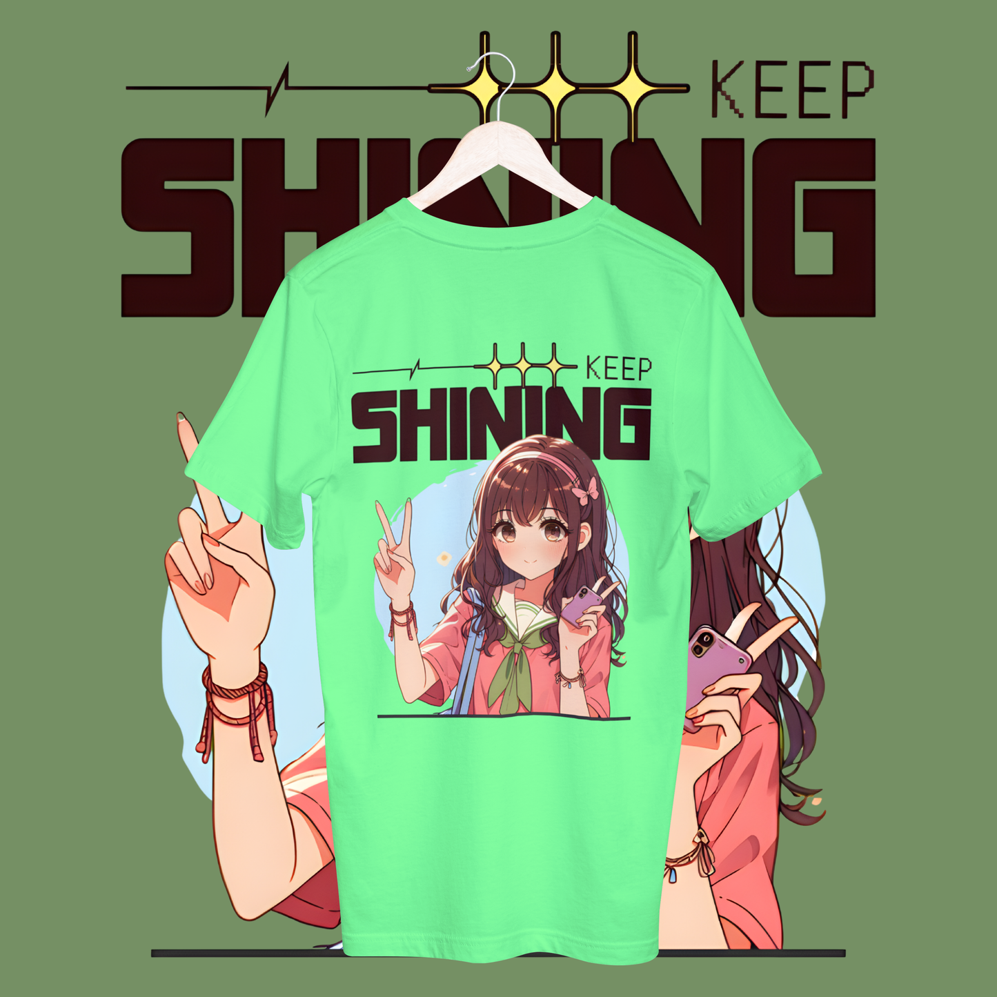 Women's keep shining T-shirt