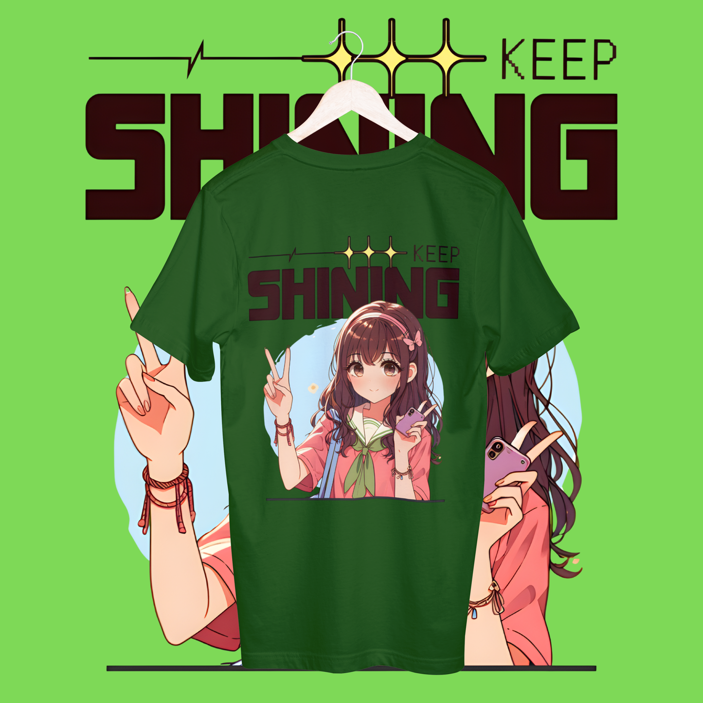 Women's keep shining T-shirt
