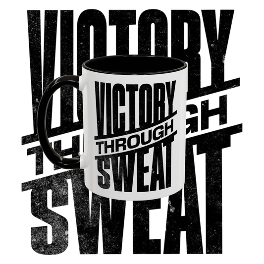 "Victory" two tone sublimation mug.