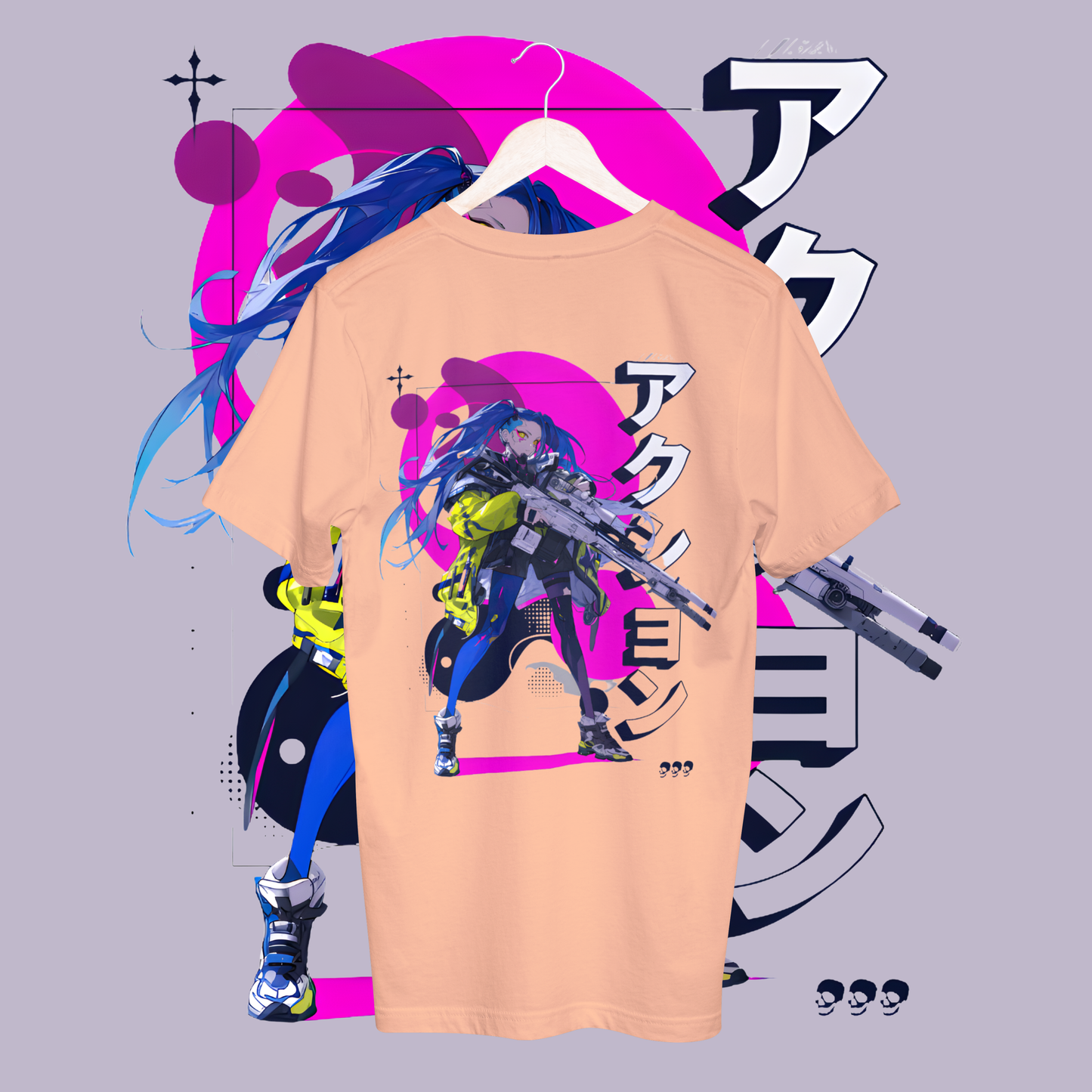 women's jinx fan art T-shirt