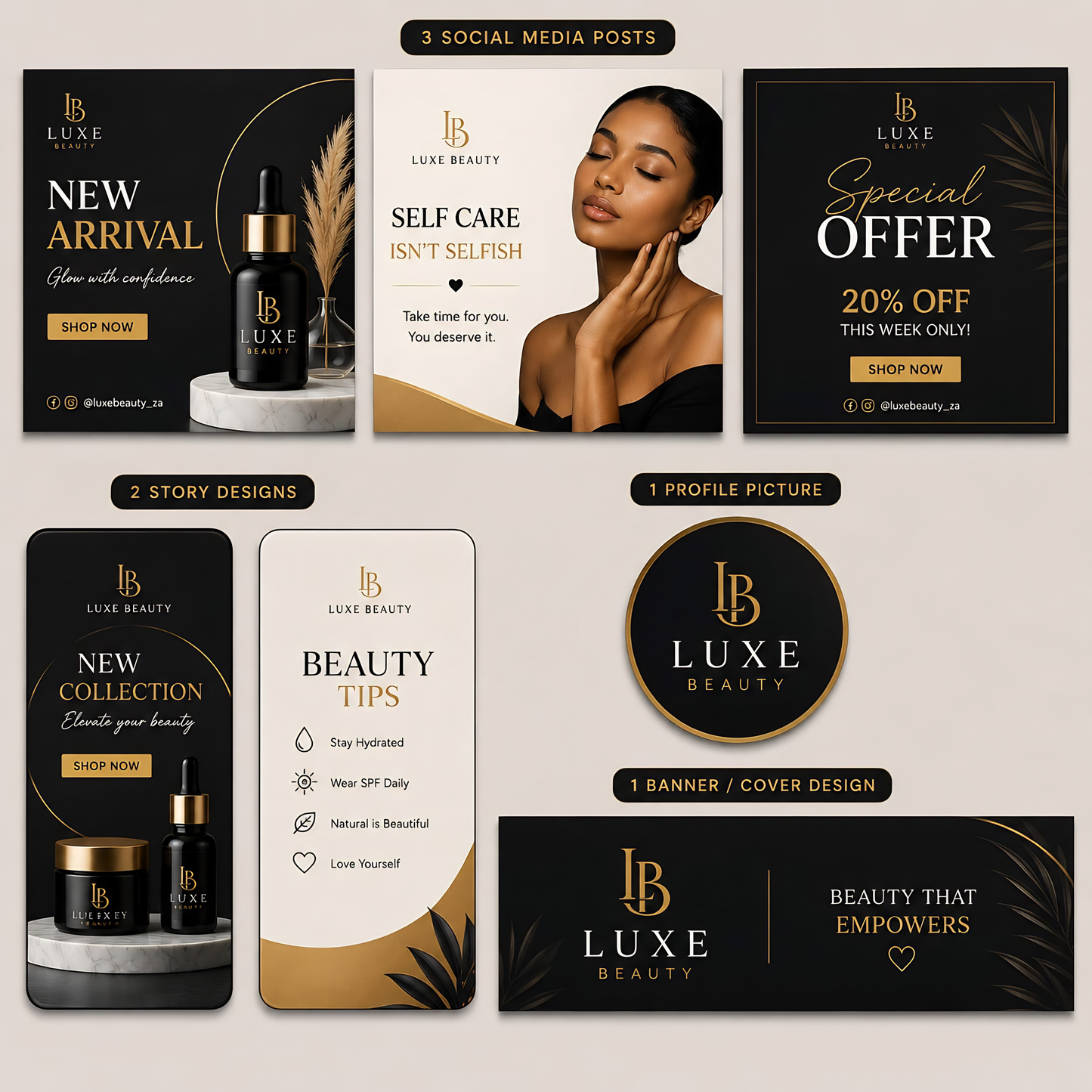 Social Media Combo – Digital Design Service