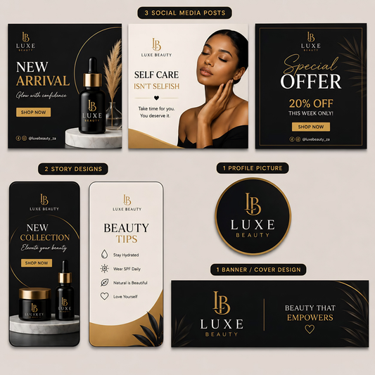 Social Media Combo – Digital Design Service
