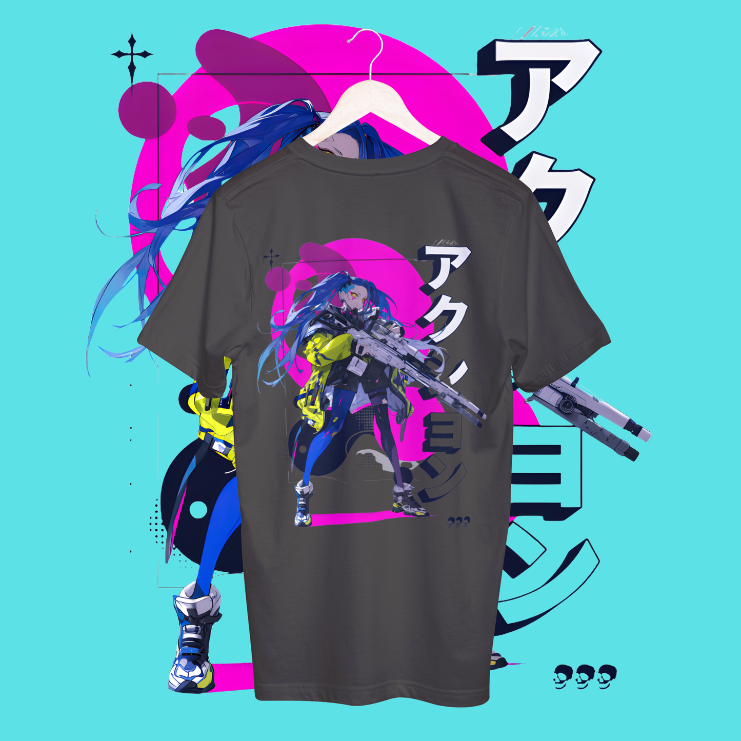 women's jinx fan art T-shirt