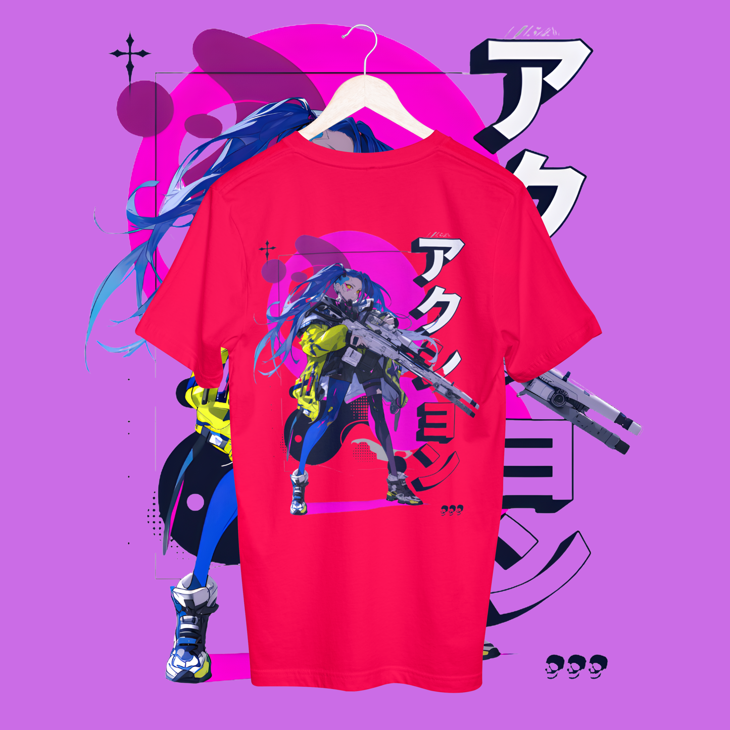 women's jinx fan art T-shirt