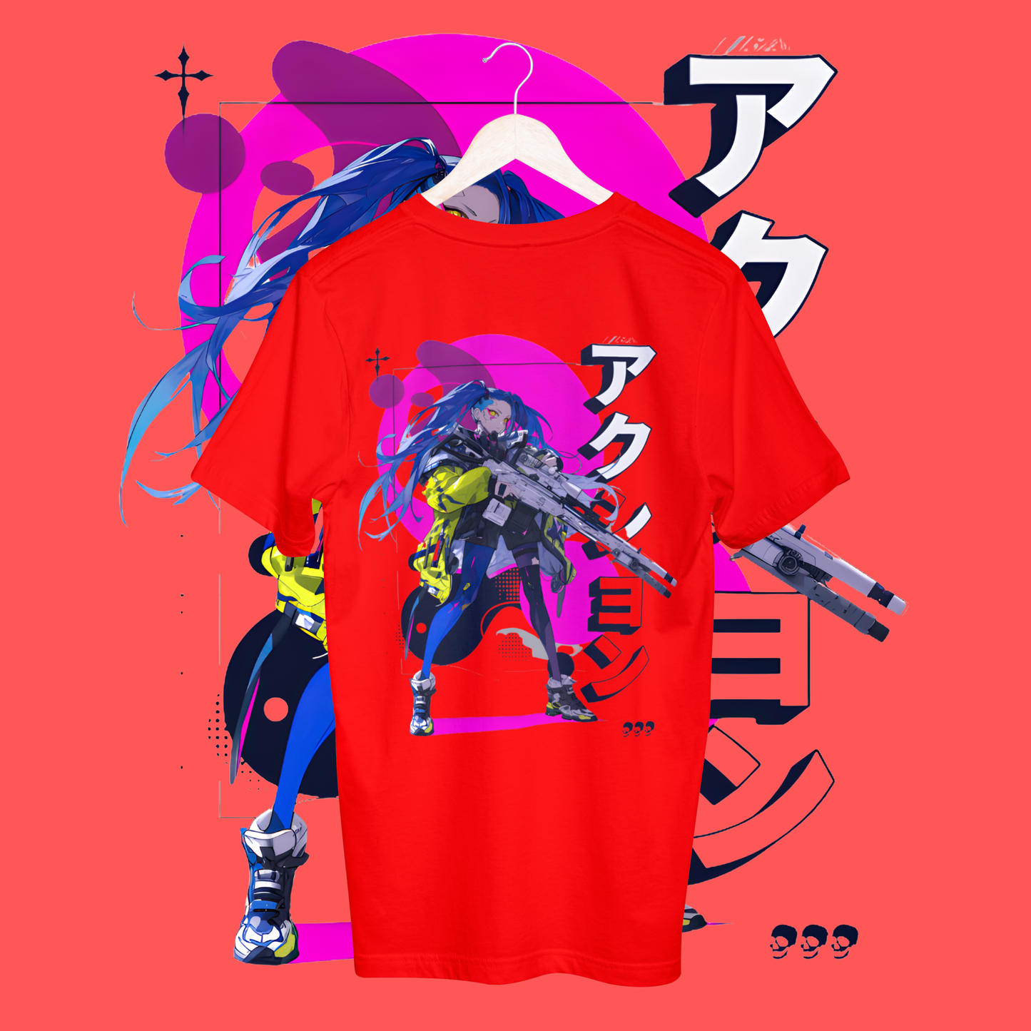 women's jinx fan art T-shirt
