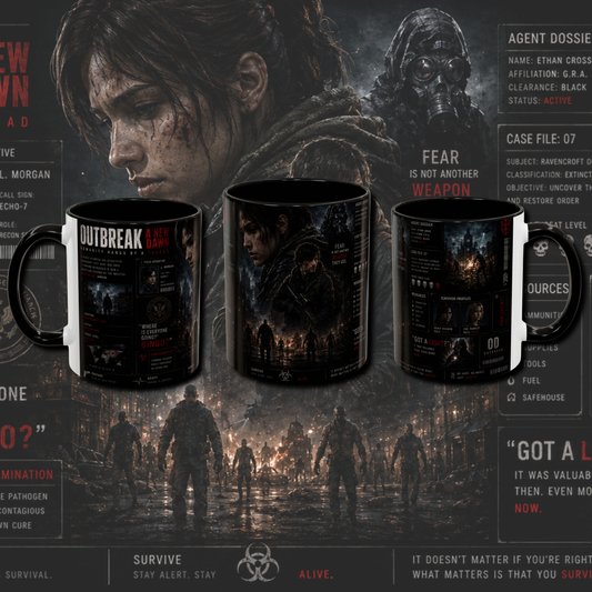 "Gaming" two tone mug.