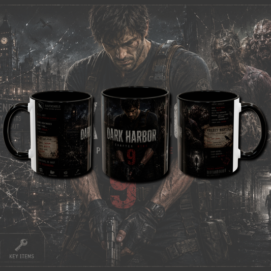 "Gaming" two tone mug.