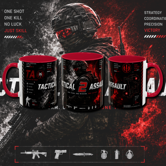 "Gaming" two tone mug.