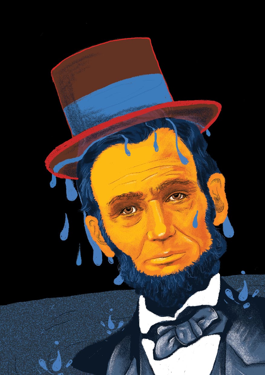 Styled Digital Portrait Illustration.