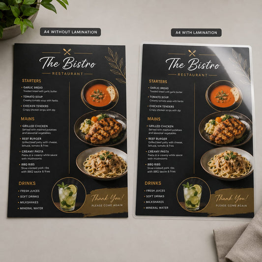 Menu Printing