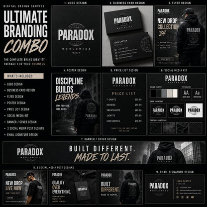 Ultimate Branding Combo – Digital Design Service