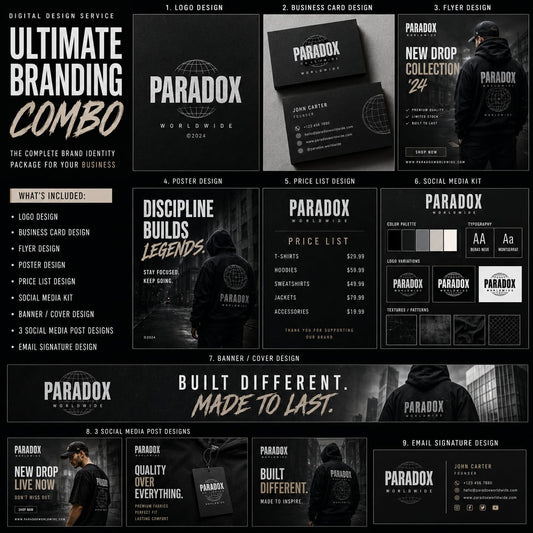 Ultimate Branding Combo – Digital Design Service