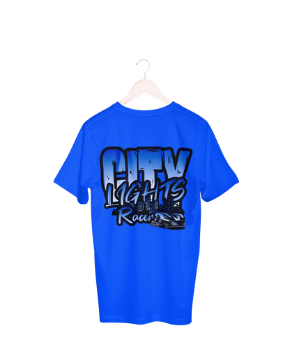 Men's city lights racer T-shirt
