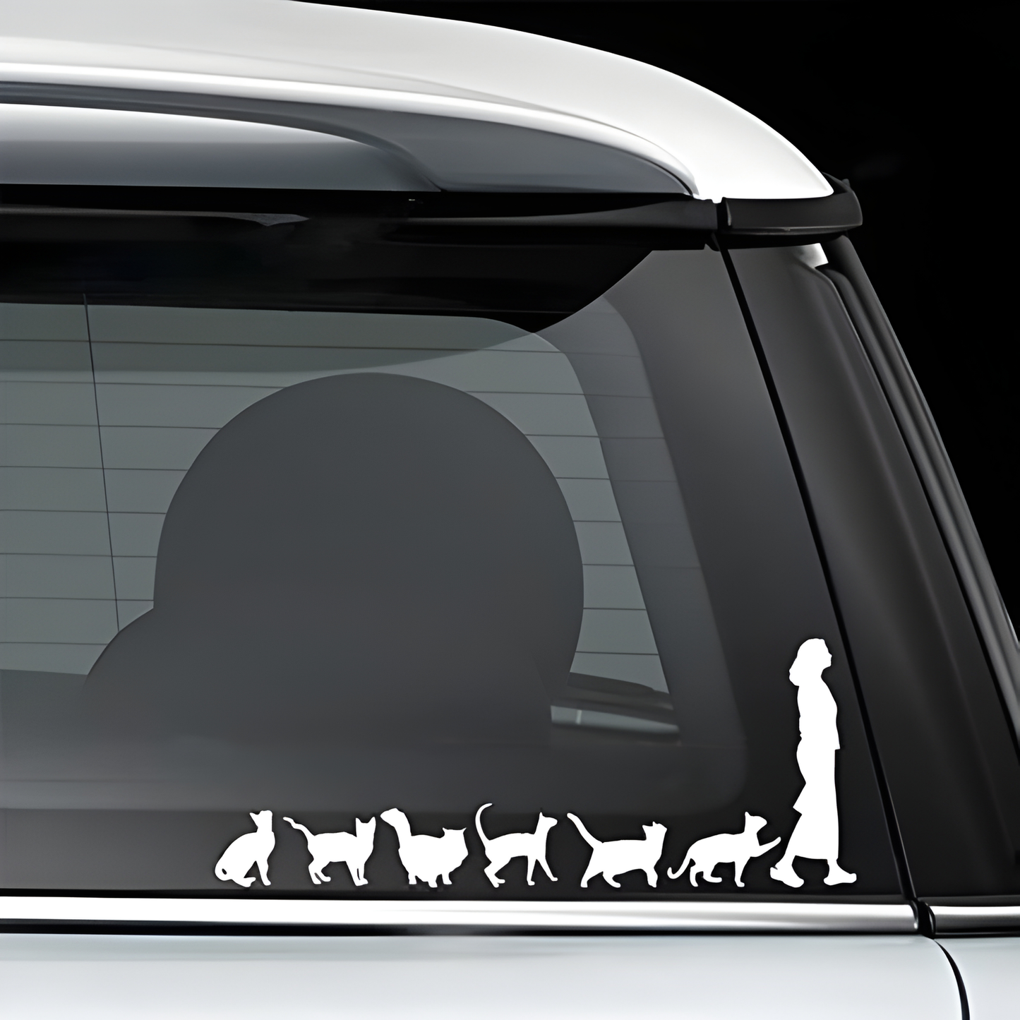 "Cat mom" Vehicle vinyl decal/sticker