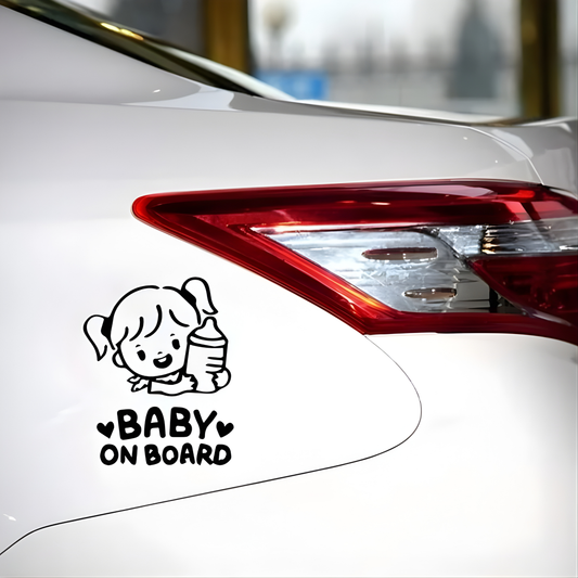 "Baby on board" vinyl decal/sticker