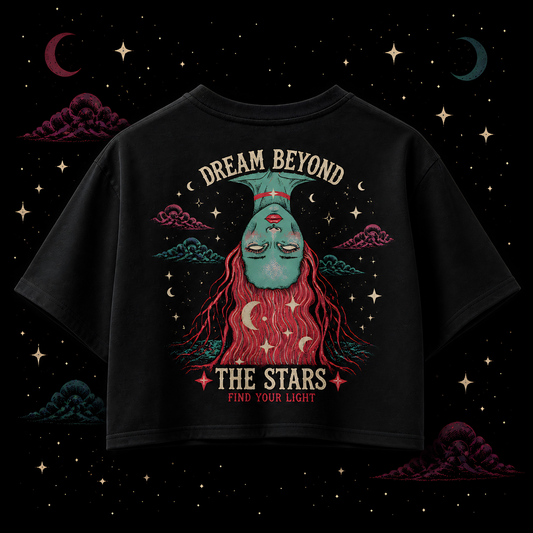 "Dream beyond" crop top.